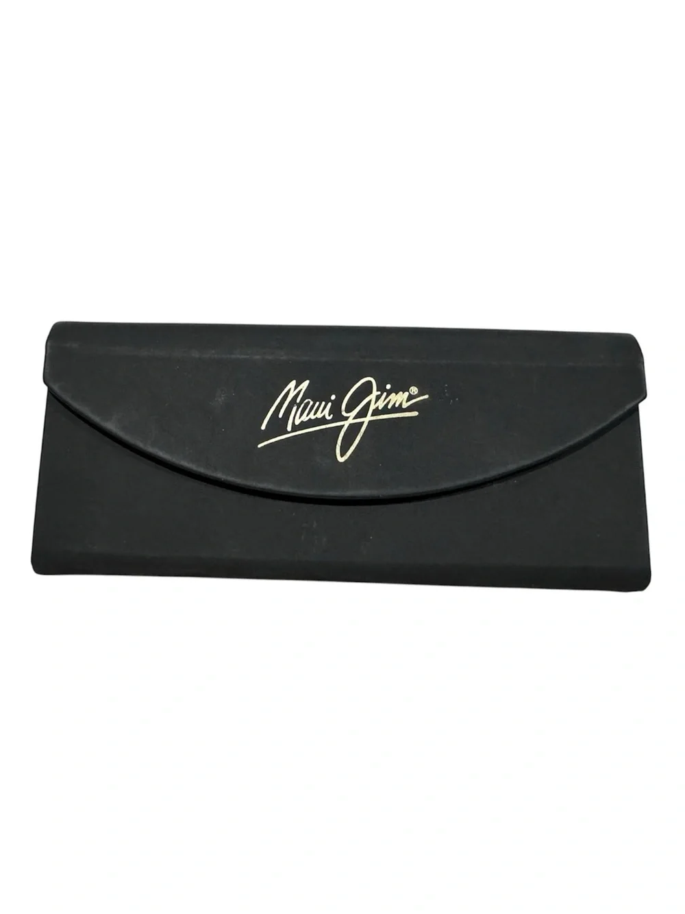 Maui Jim sunglasses case tri fold triangle black collapsible (case only)